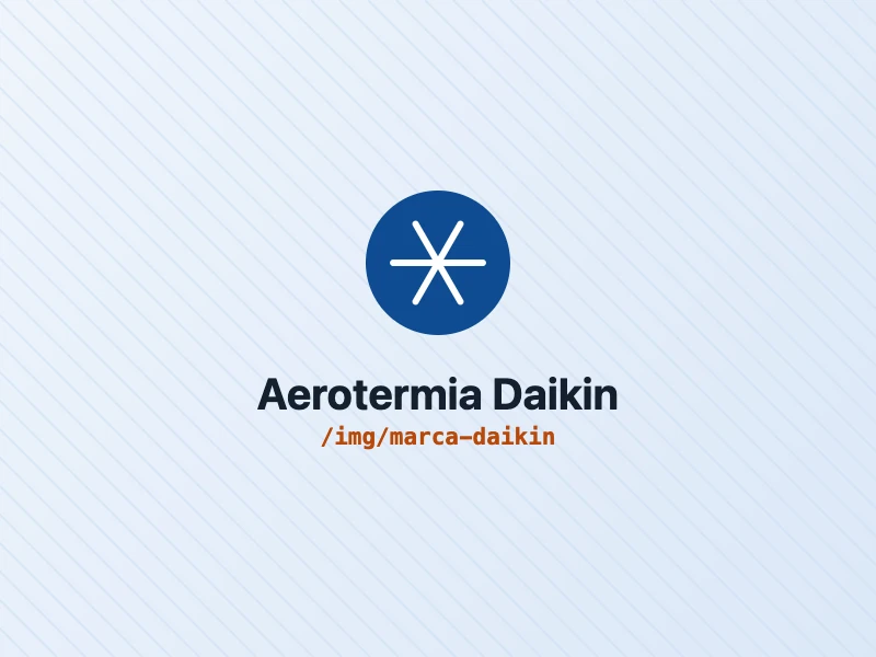Aerotermia Daikin