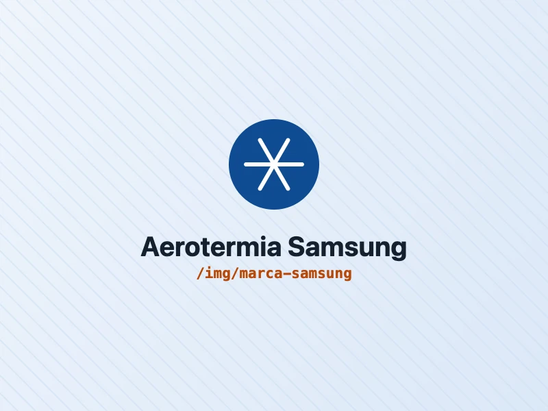 Aerotermia Samsung