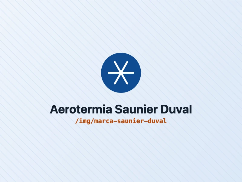 Aerotermia Saunier Duval
